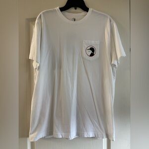 White Duck Head Graphic Pocket T-Shirt